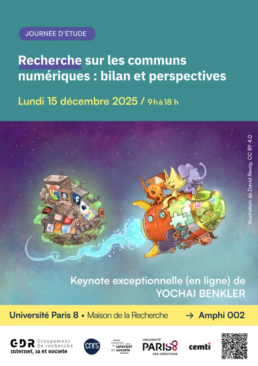 Affiche du CEMTI annonçant la tenue de la journée d'étude du 15 décembre